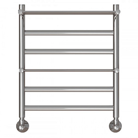 Полотенцесушитель водяной Point Артемида PN14156P П4 500x600 c двумя полками, хром